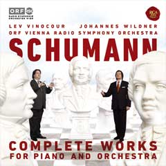 Vinocour CD: Schumann - Complete Works For Piano And Orchestra